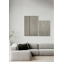 OBRAZ 3D RELIEF NO3 VINTAGE KHAKI